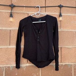 Floral Embroidered Sleeves Top